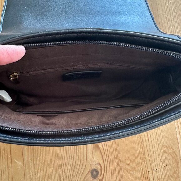 Blue Crossbody Bag with stunning metal details - Picture 5 of 10